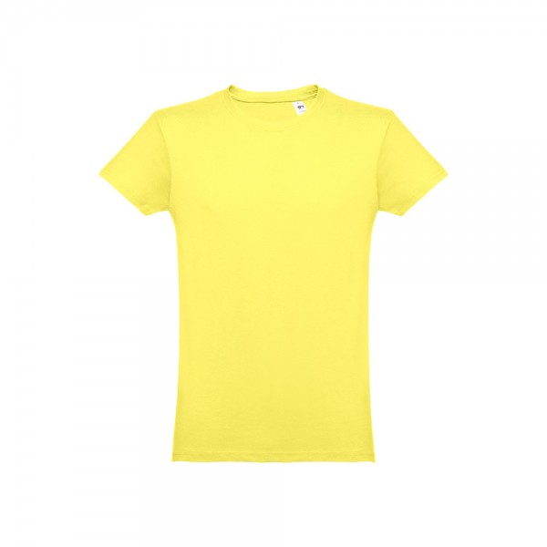 THC LUANDA II. T-shirt da uomo in formato tubolare di cotone - Giallo limone