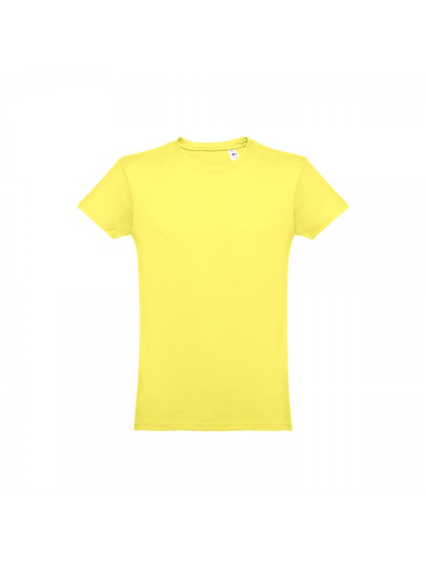 THC LUANDA II. T-shirt da uomo in formato tubolare di cotone - Giallo limone