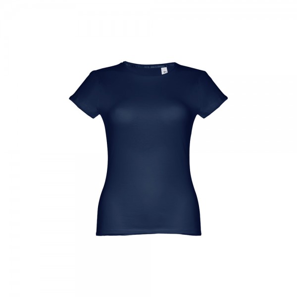 THC SOFIA II. T-shirt sfiancata da donna in cotone - Blu