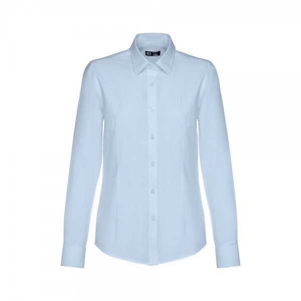 THC TOKYO WOMEN II. Camicia oxford a maniche lunghe da donna - Azzurro