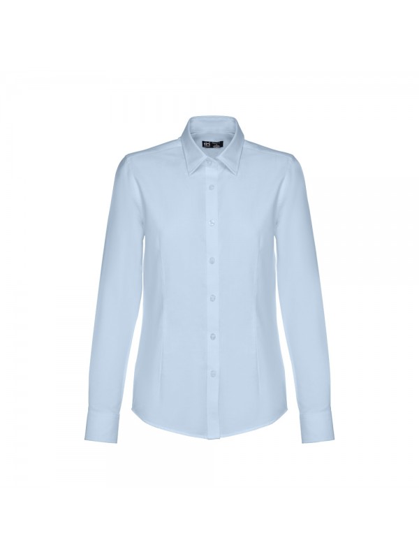 THC TOKYO WOMEN II. Camicia oxford a maniche lunghe da donna - Azzurro