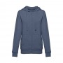 THC AMSTERDAM WOMEN II. Felpa da donna in cotone e poliestere - Blu mélange