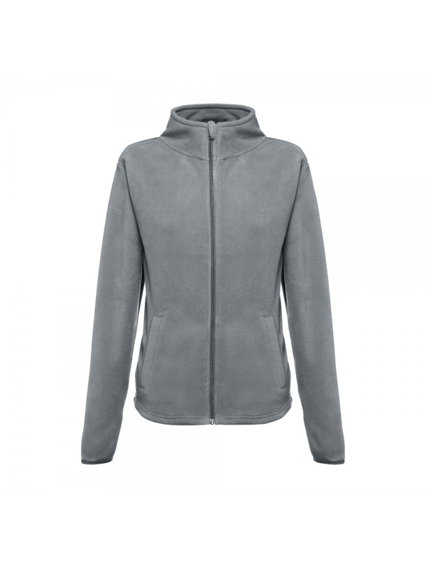 THC HELSINKI WOMEN II. Giacca in pile sfiancata in poliestere da donna - Grigio