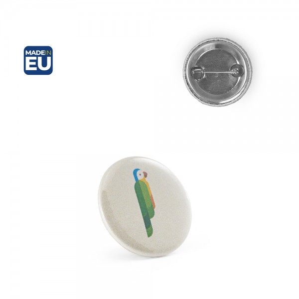 Button P'IN 1. Button P'IN 1. Pin rotondo con spilla
