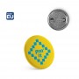 Button P'IN 3. Button P'IN 3. Pin rotondo con spilla