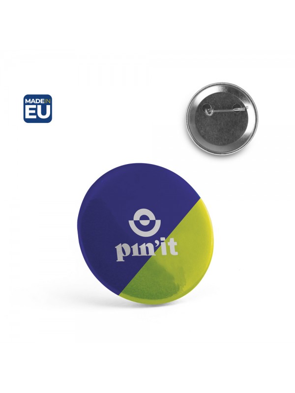 Button P'IN 6. Button P'IN 6. Pin rotondo con spilla