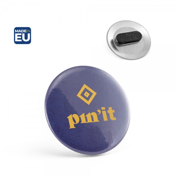 Button P'IN 8. Button P'IN 8. Pin rotondo con chiusura magnetica doppia