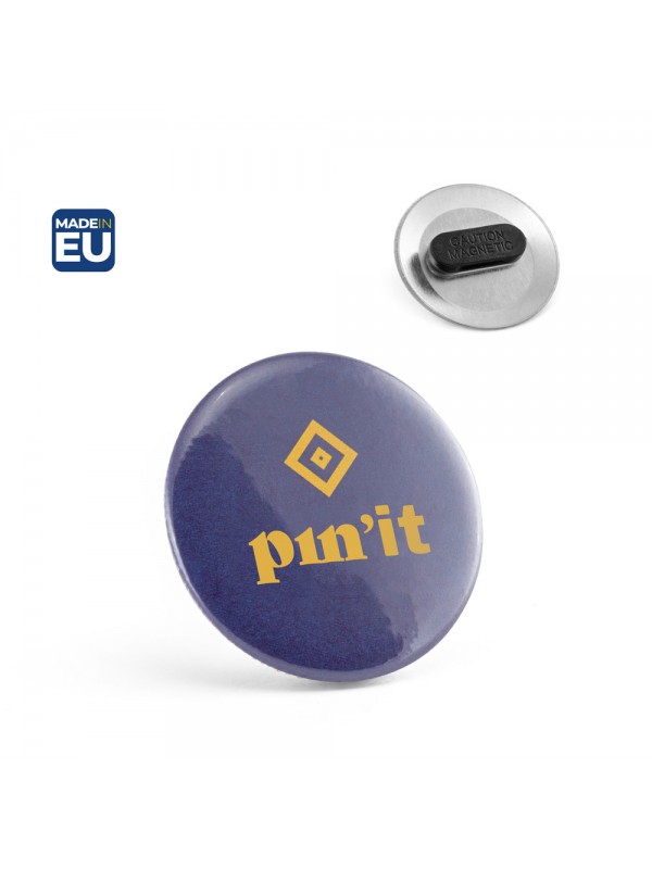Button P'IN 8. Button P'IN 8. Pin rotondo con chiusura magnetica doppia