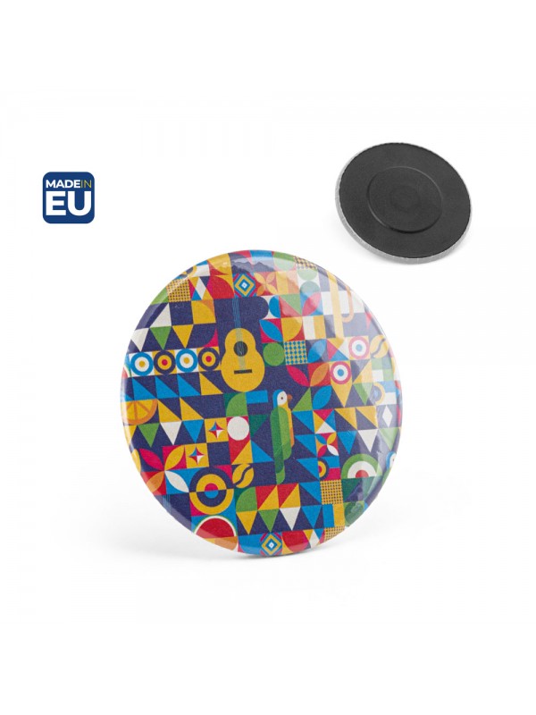 Button P'IN 10. Button P'IN 10. Magnete rotondo