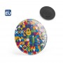 Button P'IN 10. Button P'IN 10. Magnete rotondo