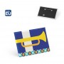 Button P'IN 14. Button P'IN 14. Pin rettangolare orizzontale con spilla