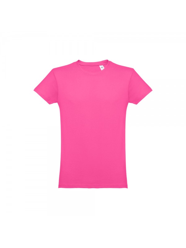 THC LUANDA. T-shirt da uomo in formato tubolare di cotone - Rosa THC LUANDA. T-shirt da uomo in formato tubolare di cotone - Rosa