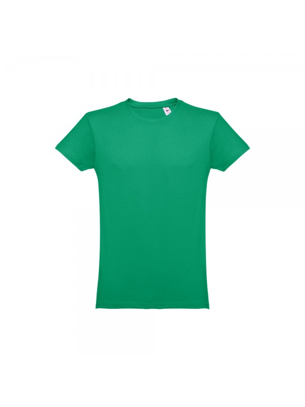 THC LUANDA. T-shirt da uomo in formato tubolare di cotone - Verde THC LUANDA. T-shirt da uomo in formato tubolare di cotone - Verde