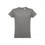 THC LUANDA. T-shirt da uomo in formato tubolare di cotone - Grigio