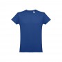 THC LUANDA. T-shirt da uomo in formato tubolare di cotone - Blu reale