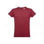 THC LUANDA. T-shirt da uomo in formato tubolare di cotone - Bordeaux