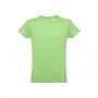 THC LUANDA. T-shirt da uomo in formato tubolare di cotone - Verde chiaro