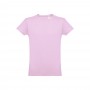 THC LUANDA. T-shirt da uomo in formato tubolare di cotone - Lilla