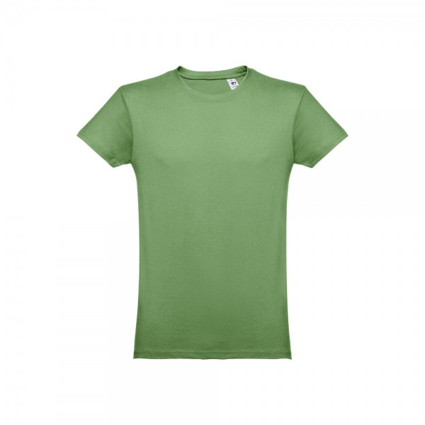 THC LUANDA. T-shirt da uomo in formato tubolare di cotone - Giada verde