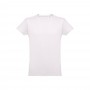 THC LUANDA. T-shirt da uomo in formato tubolare di cotone - Rosa pastello