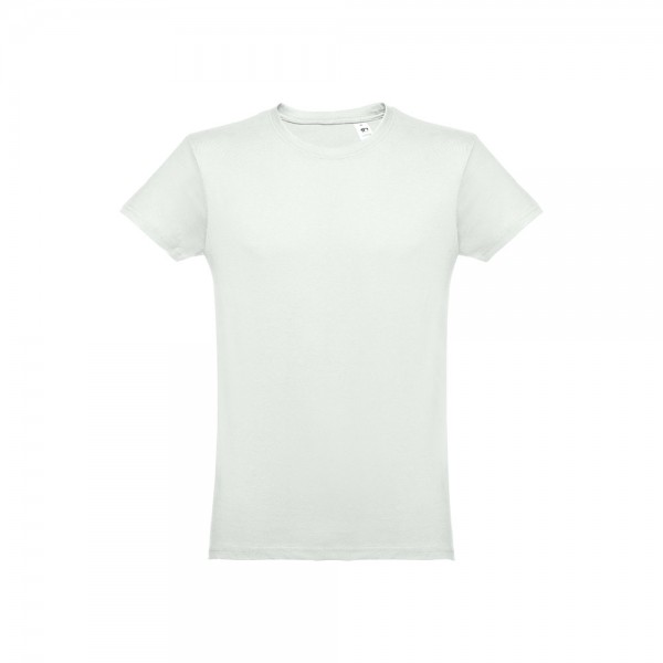 THC LUANDA. T-shirt da uomo in formato tubolare di cotone - Verde pastello