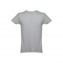 THC LUANDA. T-shirt da uomo in formato tubolare di cotone - Grigio chiaro mélange
