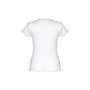 THC SOFIA WH. T-shirt sfiancata da donna in cotone. colore bianco - Bianco