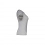 THC SOFIA. T-shirt sfiancata da donna in cotone - Grigio chiaro mélange