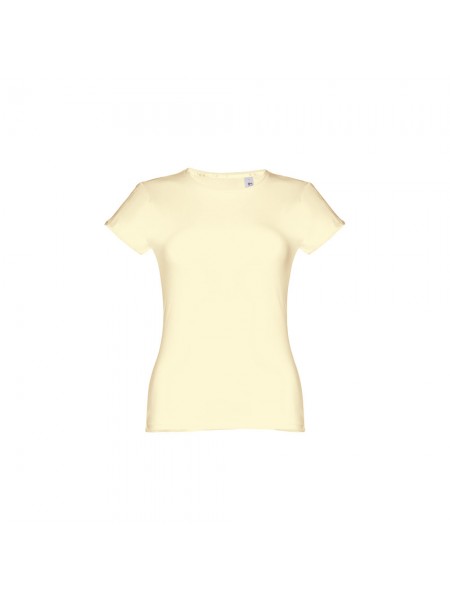 THC SOFIA 3XL. T-shirt da donna - Giallo pastello THC SOFIA 3XL. T-shirt da donna - Giallo pastello