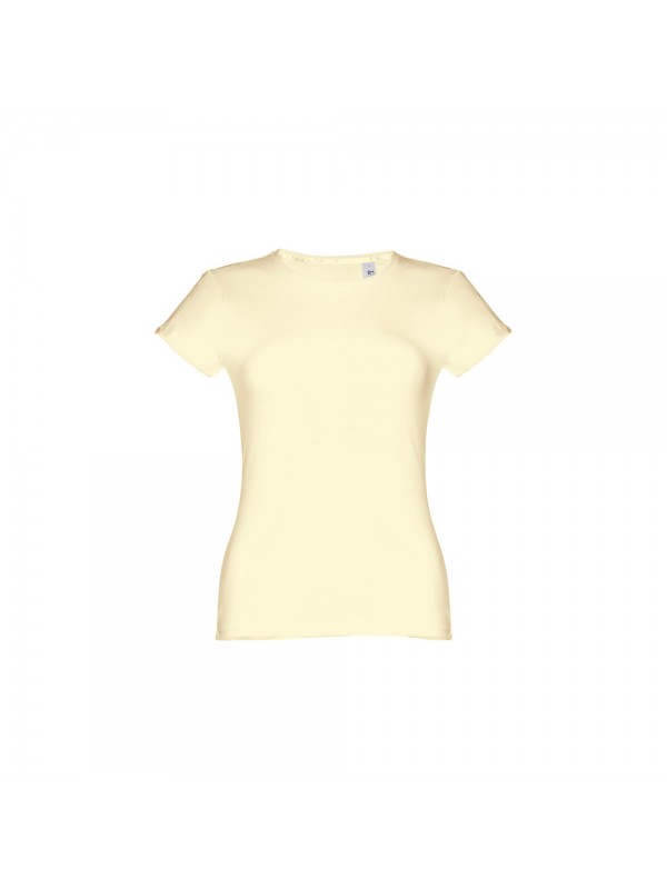 THC SOFIA 3XL. T-shirt da donna - Giallo pastello THC SOFIA 3XL. T-shirt da donna - Giallo pastello