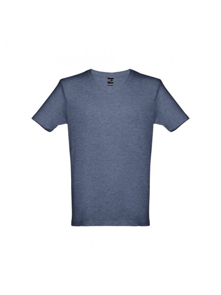 THC ATHENS. T-shirt da uomo - Blu mélange THC ATHENS. T-shirt da uomo - Blu mélange
