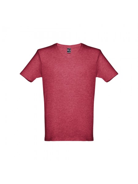 THC ATHENS. T-shirt da uomo - Rosso mélange THC ATHENS. T-shirt da uomo - Rosso mélange
