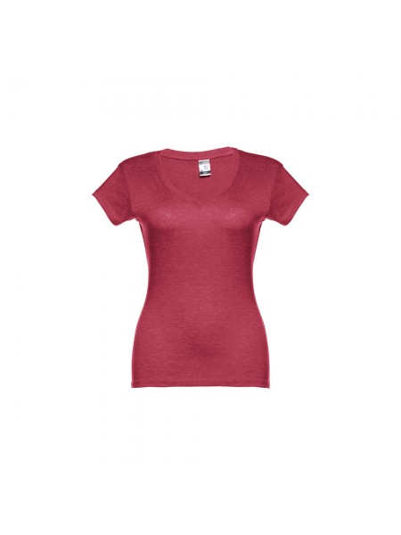 THC ATHENS WOMEN. T-shirt da donna - Rosso mélange THC ATHENS WOMEN. T-shirt da donna - Rosso mélange