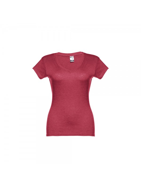 THC ATHENS WOMEN. T-shirt da donna - Rosso mélange THC ATHENS WOMEN. T-shirt da donna - Rosso mélange