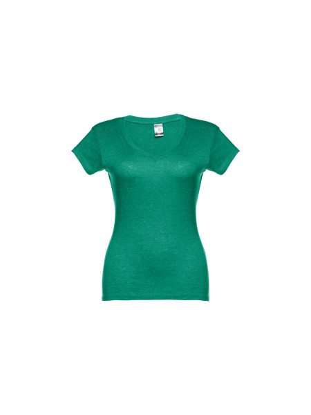 THC ATHENS WOMEN. T-shirt da donna - Verde mélange THC ATHENS WOMEN. T-shirt da donna - Verde mélange