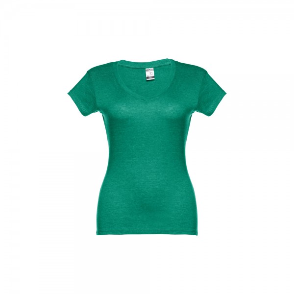 THC ATHENS WOMEN. T-shirt da donna - Verde mélange