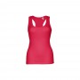 THC TIRANA. T-shirt da donna senza maniche in cotone - Rosso