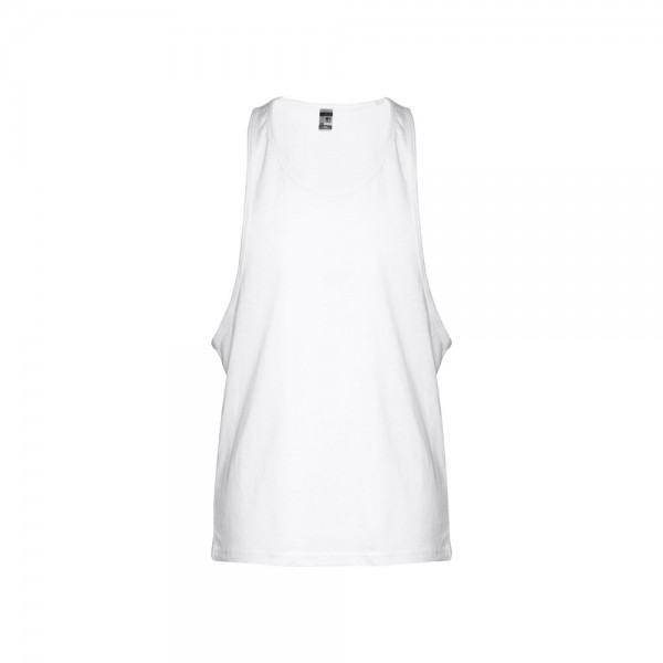 THC IBIZA WH. T-shirt da uomo in cotone con maniche divise - Bianco