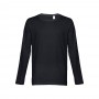 THC BUCHAREST. T-shirt a manica lunga da uomo - Nero