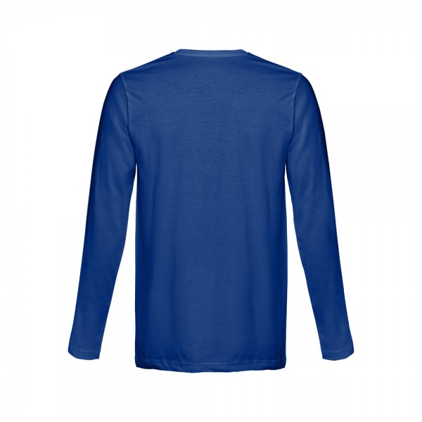 THC BUCHAREST. T-shirt a manica lunga da uomo - Blu reale
