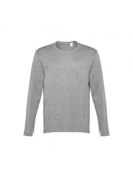THC BUCHAREST. T-shirt a manica lunga da uomo - Grigio chiaro mélange THC BUCHAREST. T-shirt a manica lunga da uomo - Grigio chiaro mélange