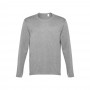THC BUCHAREST. T-shirt a manica lunga da uomo - Grigio chiaro mélange