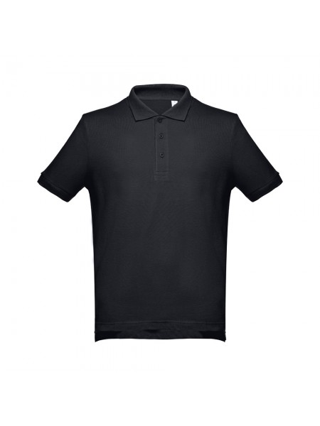 THC ADAM 3XL. Polo da uomo - Nero THC ADAM 3XL. Polo da uomo - Nero