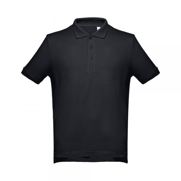 THC ADAM 3XL. Polo da uomo - Nero