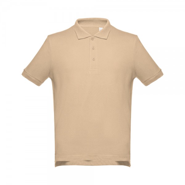 THC ADAM 3XL. Polo da uomo - Marrone chiaro