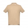 THC ADAM 3XL. Polo da uomo - Marrone chiaro