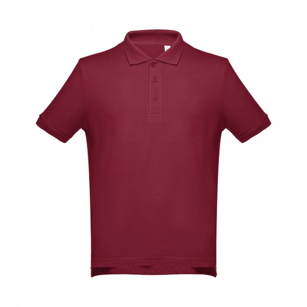 THC ADAM 3XL. Polo da uomo - Bordeaux
