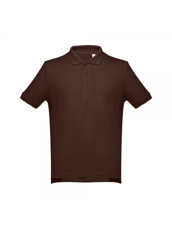 THC ADAM 3XL. Polo da uomo - Marrone scuro THC ADAM 3XL. Polo da uomo - Marrone scuro