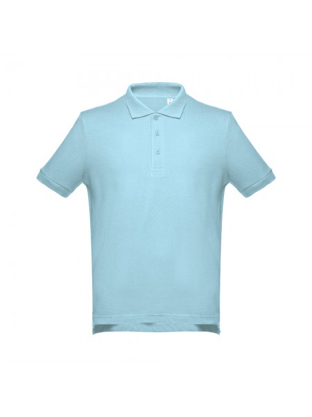 THC ADAM 3XL. Polo da uomo - Azzurro THC ADAM 3XL. Polo da uomo - Azzurro
