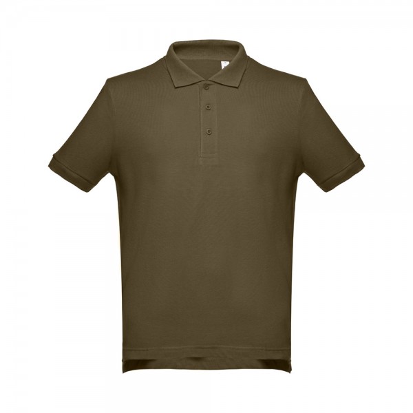 THC ADAM 3XL. Polo da uomo - Verde militare